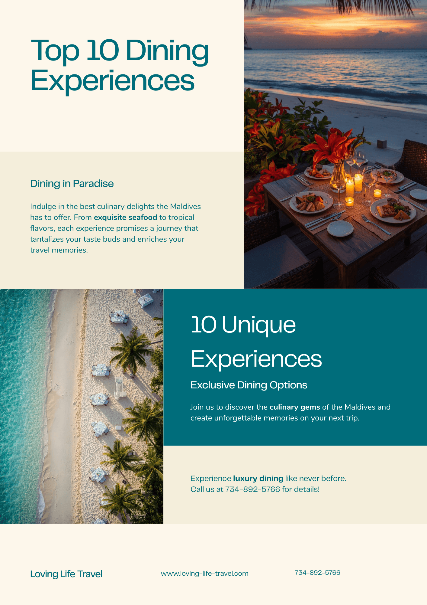 Top 10 Dining Experiences in the Maldives