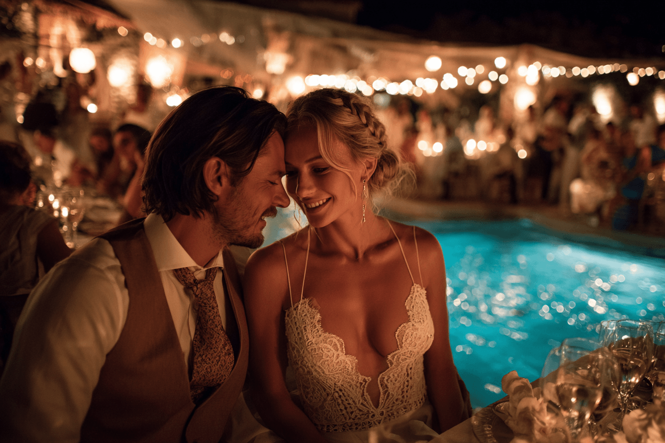 Destination wedding celebration