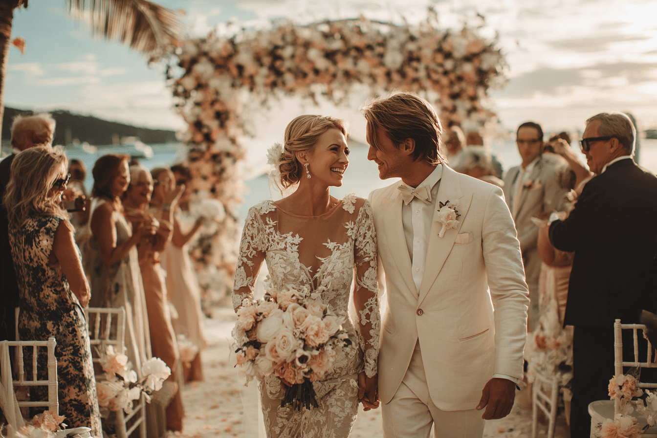 Beautiful destination wedding